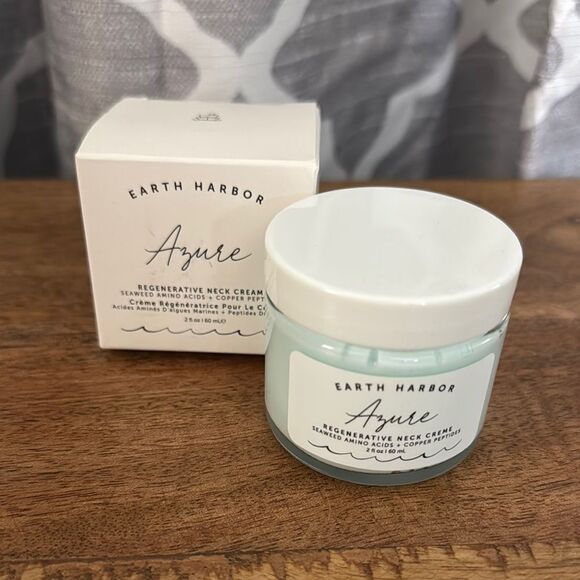Earth Harbor Azure Regenerative Neck Cream Full size 2 fl oz/ 60 ml - Picture 1 of 6